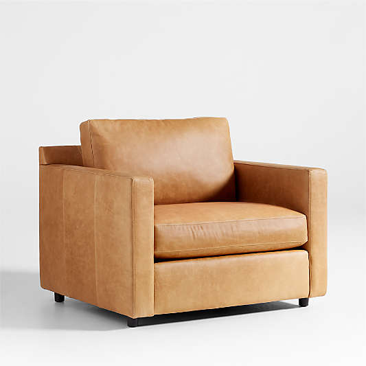 Barrett II 43.5" Leather Chair and a Half