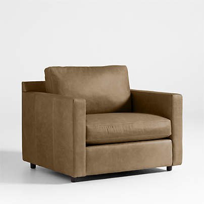 Barrett II 43.5" Leather Chair and a Half