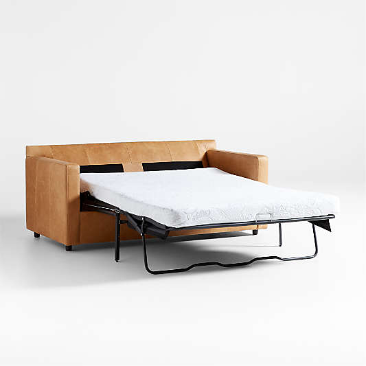 Barrett II 71" Leather Full Sleeper Sofa