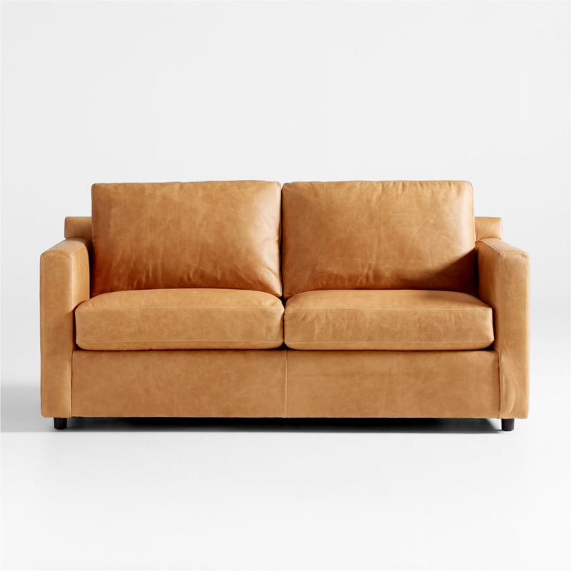 Barrett II Leather Full Sleeper Sofa - image 0 of 7