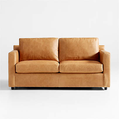Barrett Ii Leather Full Sleeper Sofa
