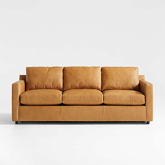 Barrett II 90" Leather Queen Sleeper Sofa