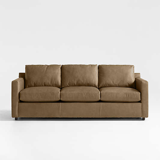Barrett II 91" Leather Queen Sleeper Sofa