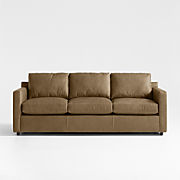 Barrett II 78.25" Leather Queen Sleeper Sofa