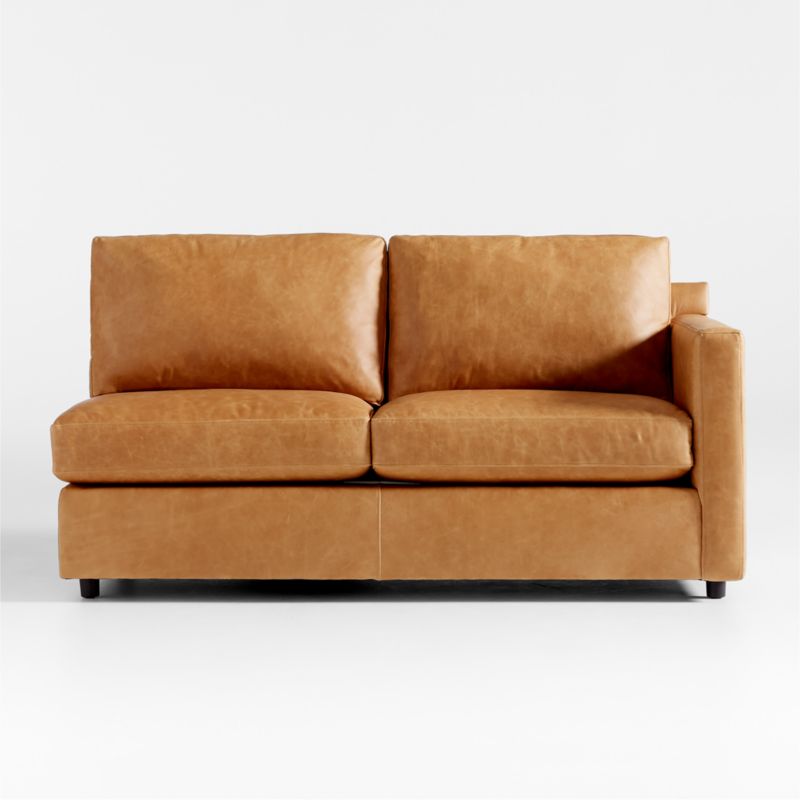 Barrett II Leather Right-Arm Sofa - image 0 of 2