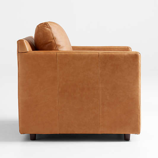 Barrett II Leather Track Arm Chair