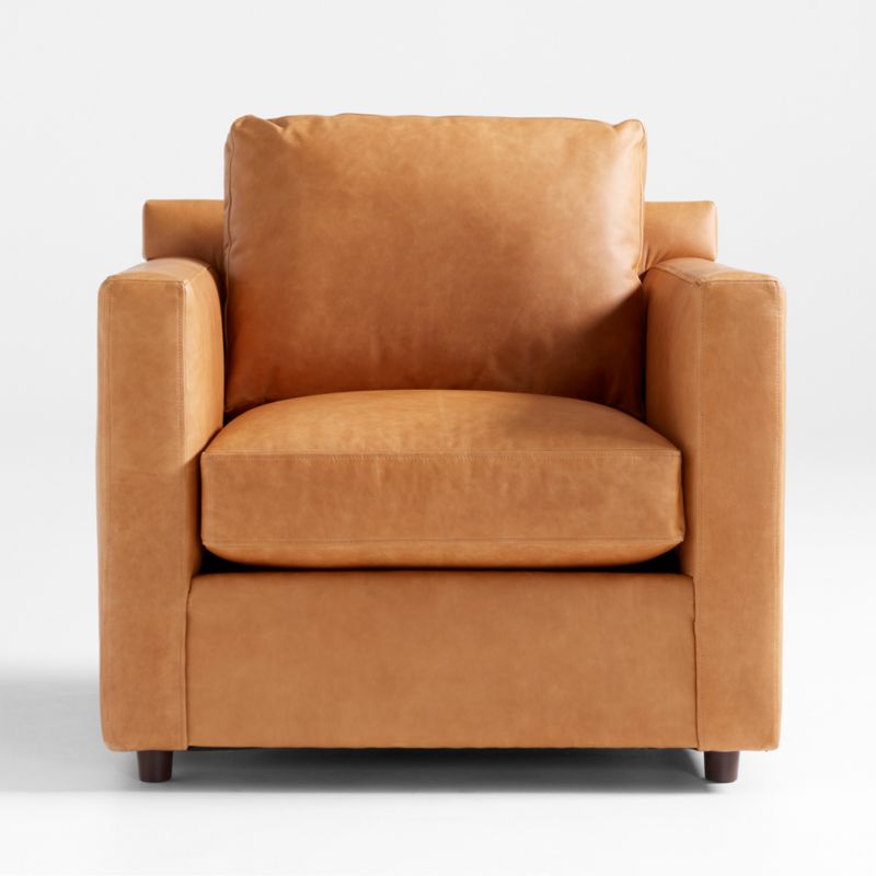 Barrett II Leather Track Arm Chair - image 2 of 6