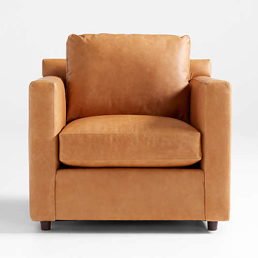 Barrett II Leather Track Arm Chair