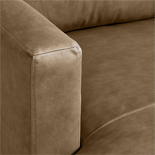 Barrett II 2-Piece Leather Sectional Sofa with Chaise Lounge