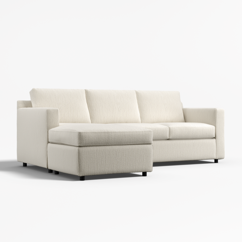 Barrett II 91" Reversible Storage Chaise Lounge Sectional Sofa - image 9 of 14