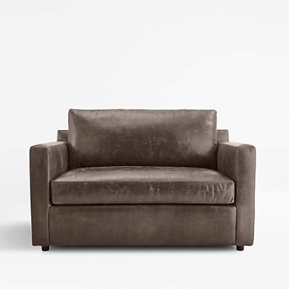 Barrett Leather Twin Sleeper Reviews, Leather Chair Sleeper