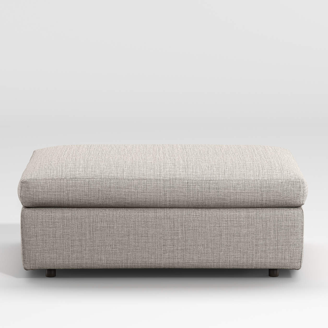 Barrett Ottoman and a Half + Reviews Crate and Barrel