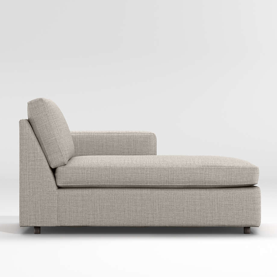Barrett II Right Arm Chaise + Reviews Crate & Barrel