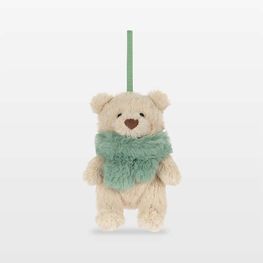Jellycat ® Batholomew Bear Jr Winter Warmer Christmas Tree Ornament