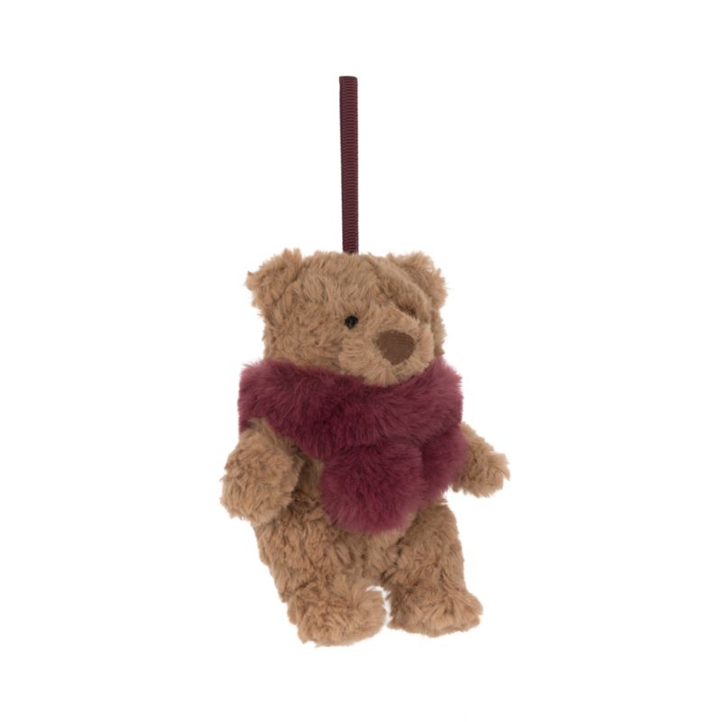 Jellycat ® Batholomew Bear Winter Warmer Christmas Tree Ornament - image 1 of 4