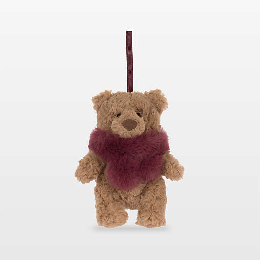 Jellycat ® Batholomew Bear Winter Warmer Christmas Tree Ornament