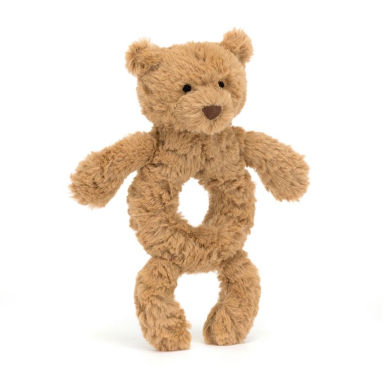 Jellycat ® Bartholomew Bear Baby Plush Baby Rattle - image 1 of 4