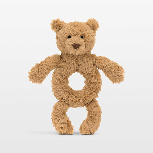 Jellycat ® Bartholomew Bear Baby Plush Baby Rattle