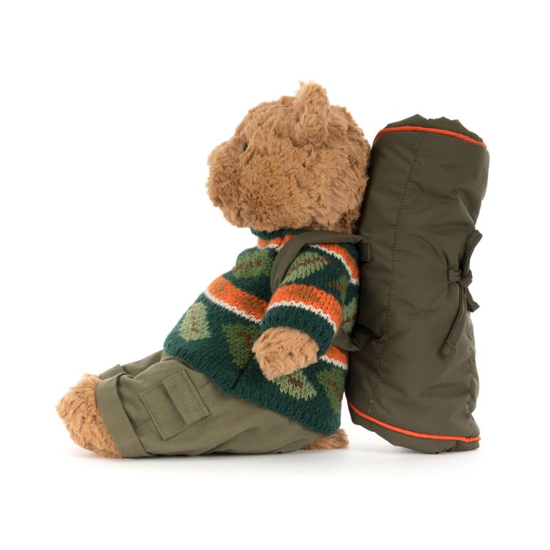 Jellycat Bartholomew Hiking Outfit Bear Kids Stuffed Animal - image 1 of 5