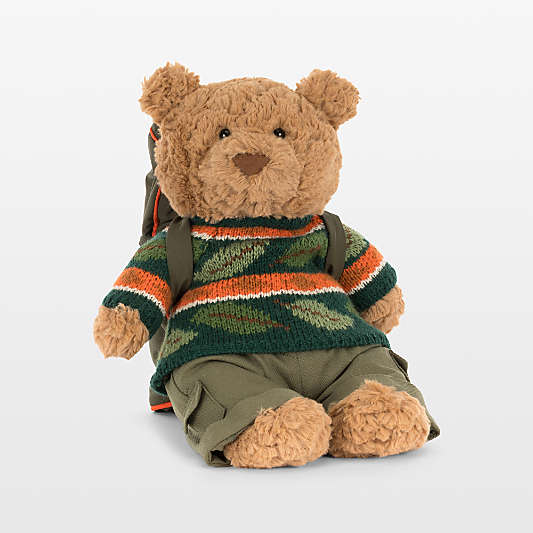 Jellycat Bartholomew Hiking Outfit Bear Kids Stuffed Animal