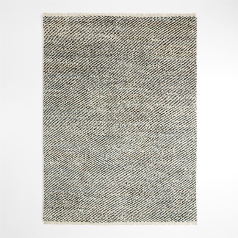 Basel Wool Hand-Knotted Beige Area Rug 8'x10