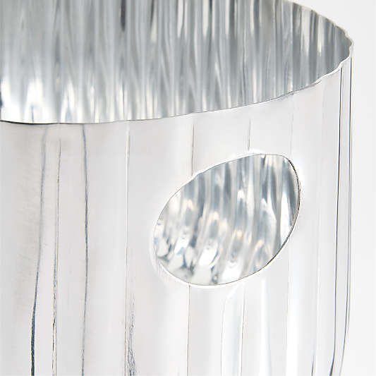 Bash Fluted Silver Beverage Tub