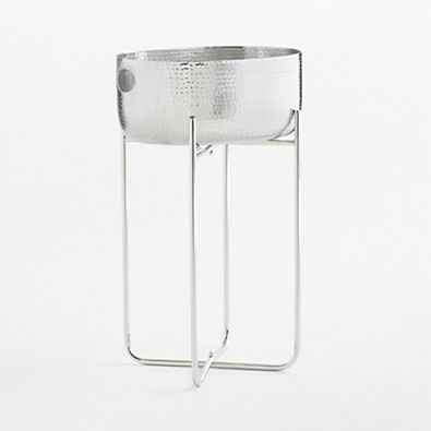 View Bash Silver Beverage Tub with Stainless Steel Stand details