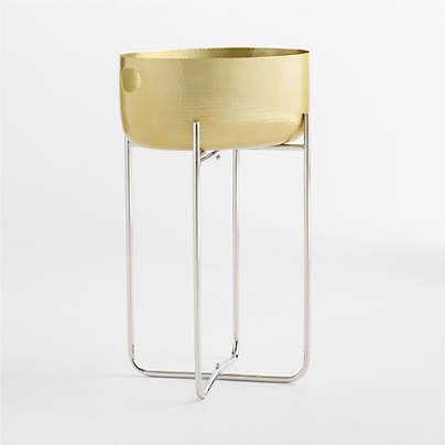 Bash Gold Beverage Tub with Stainless Steel Stand