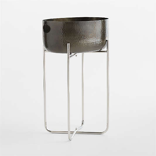 Bash Graphite Beverage Tub with Stainless Steel Stand