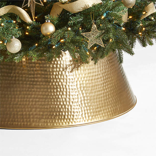Glitter Gold 3D Star Christmas Tree Topper + Reviews Crate & Barrel
