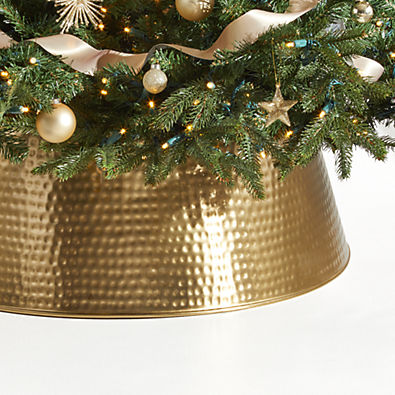 View Bash Gold Christmas Tree Collar 27" details