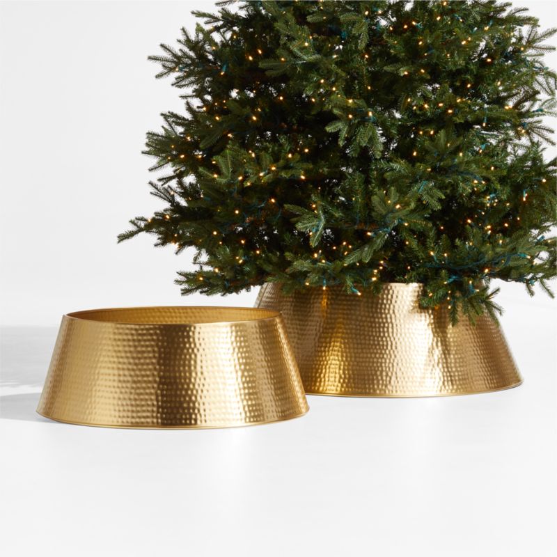 Bash Gold Christmas Tree Collar 27" - image 5 of 14