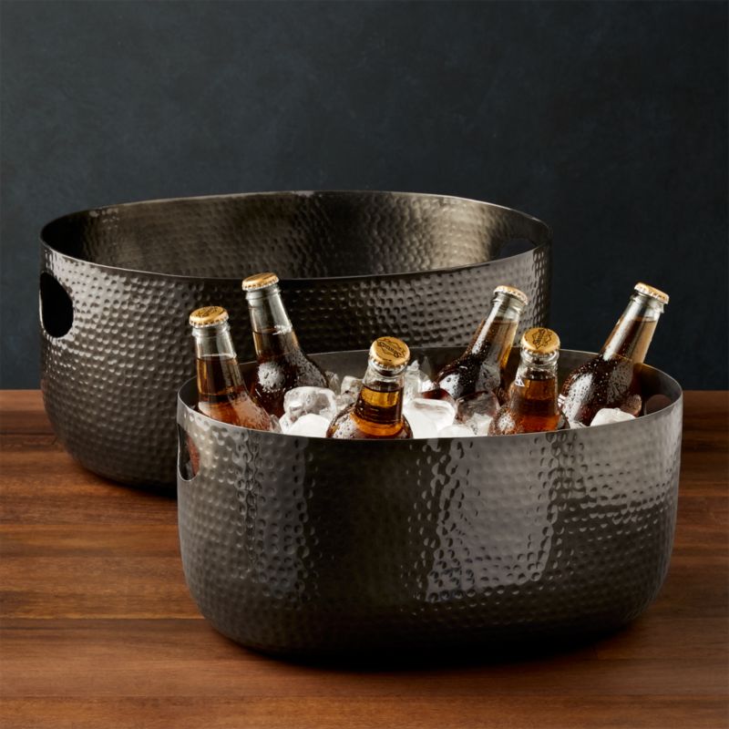 Bash Silver Beverage Tub