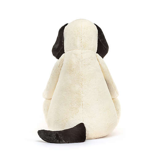 Jellycat 4FT Gigantic Bashful Black & Cream Puppy Kids Stuffed Animal