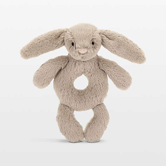 Jellycat ® Bashful Beige Bunny Baby Plush Baby Rattle