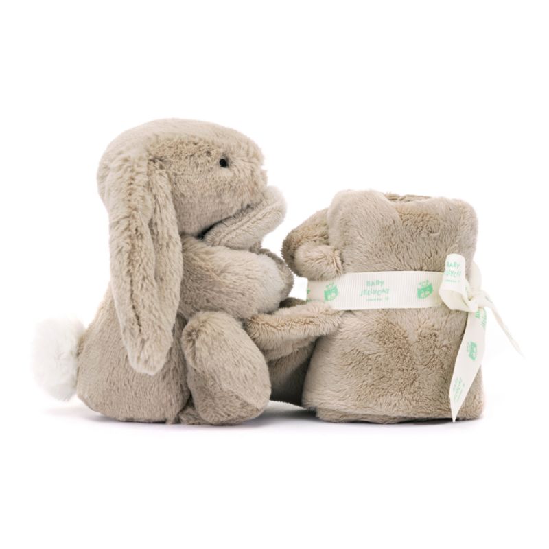 Jellycat ® Bashful Beige Bunny Soother Baby Blanket - image 2 of 4