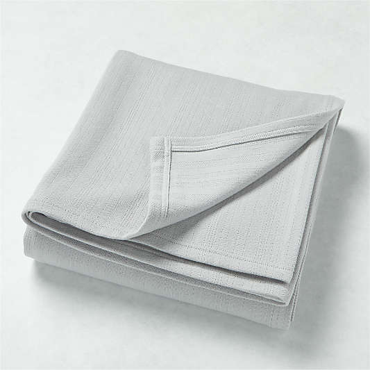 Basic Grey Twin Bed Blanket