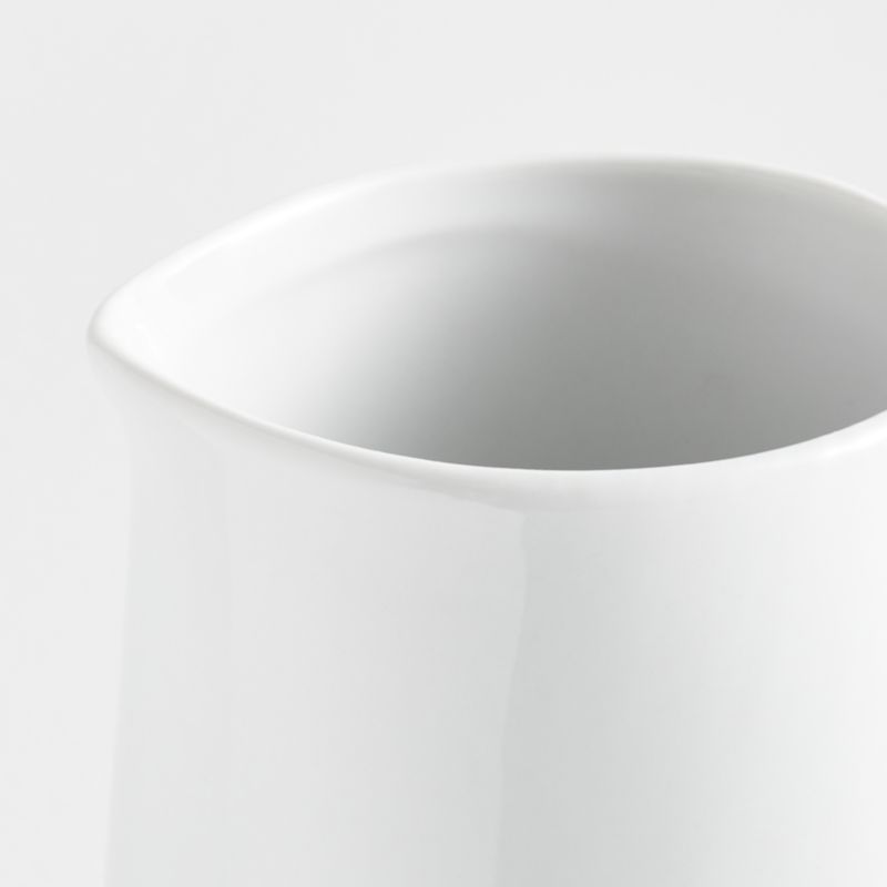 White Ceramic Creamer Jar - image 1 of 3