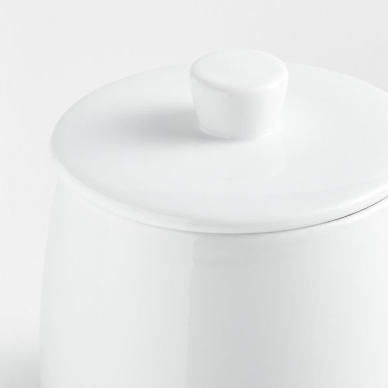 8oz Ceramic Sugar Bowl White - Threshold™