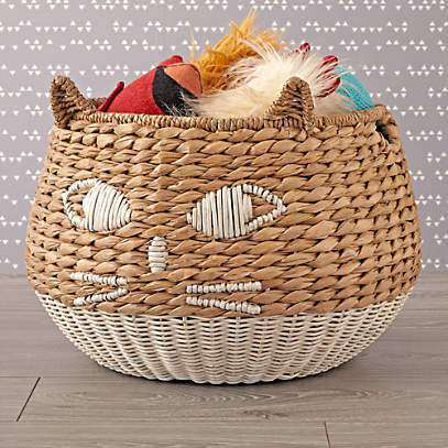 cat toy basket