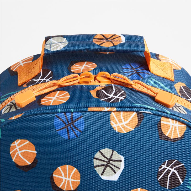 Basketball Kids Backpack with Side Pockets