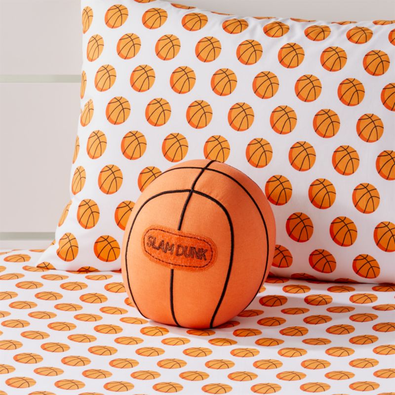 Basketball Throw Pillow + Reviews Crate & Kids
