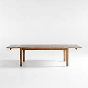 pratico nero noce extension square dining table