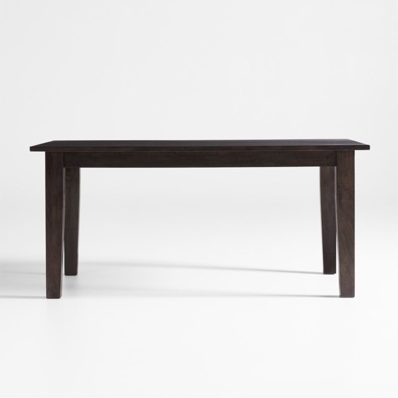 Basque 65" Charcoal Grey Wood Rectangular Dining Table - image 7 of 12