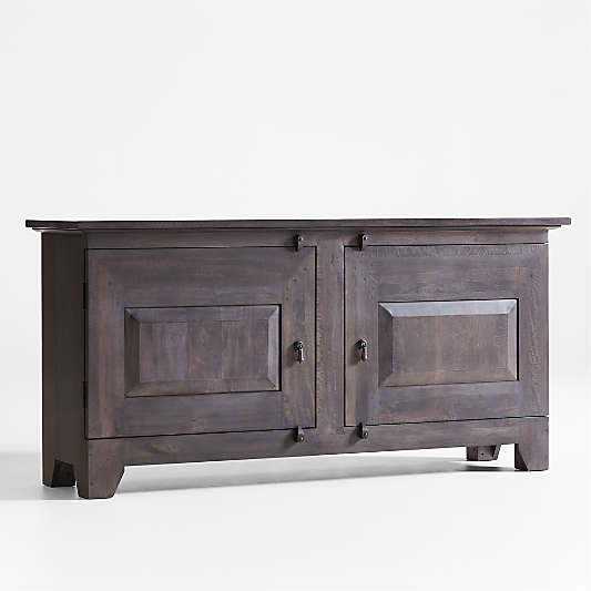 Basque Charcoal Grey Wood Buffet