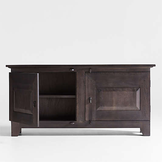 Basque 68" Charcoal Grey Wood Credenza