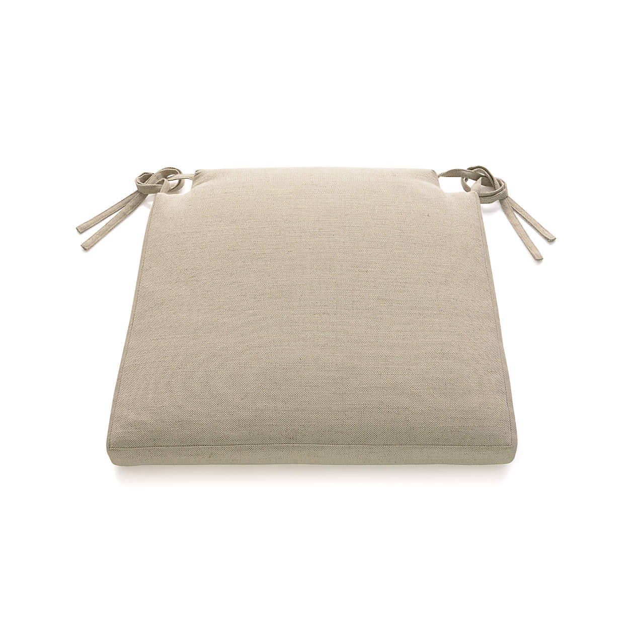 Basque Natural ChairBar Stool Cushion + Reviews Crate & Barrel