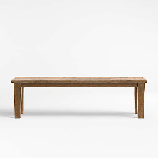 Basque Light Brown 62" Bench