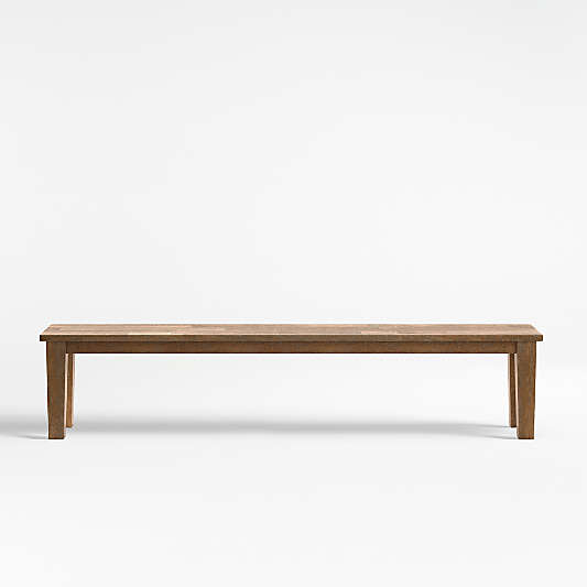 Basque Light Brown 84" Bench