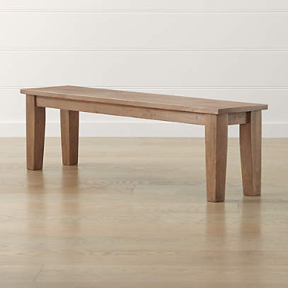 Crate and barrel dining shop bench